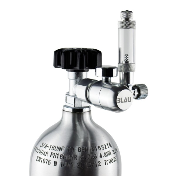 Manoreductor compacto con contador de burbujas integrado